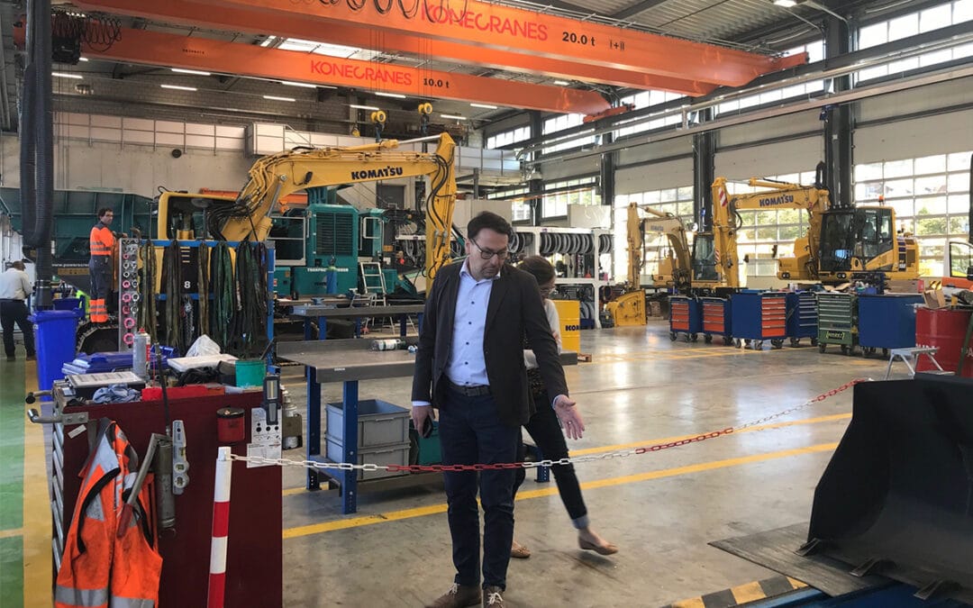 Firmenbesuch bei der Kuhn Schweiz GmbH in Heimberg