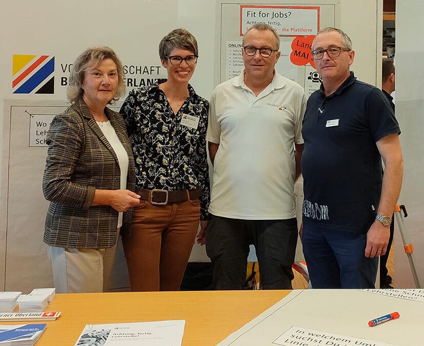 Volkswirtschaft Berner Oberland präsentiert neues Lehrstellenprojekt