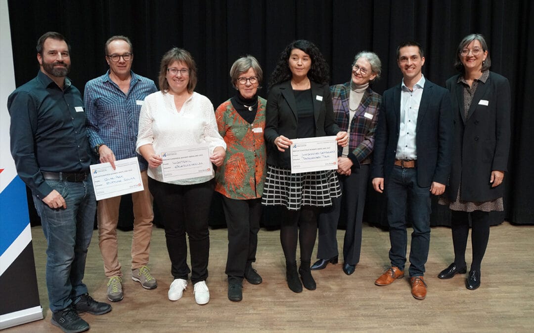 Drei einzigartige Projekte ausgezeichnet