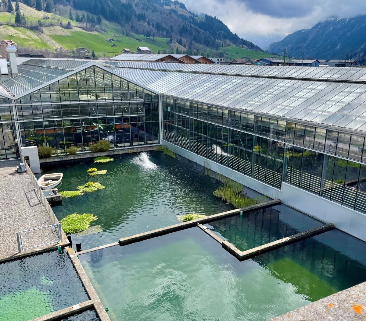 Bild Gebäude Tropenhaus Frutigen