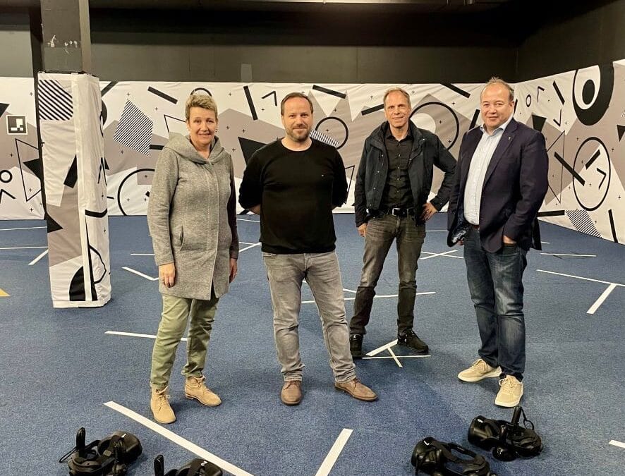 Firmenbesuch bei Virtual Discovery in Interlaken