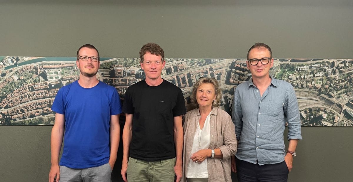 Flotron_JohannesGerber_LukasEiholzer_MariannaLehmann_UrsPfenninger_web Gruppenfoto Flotron AG