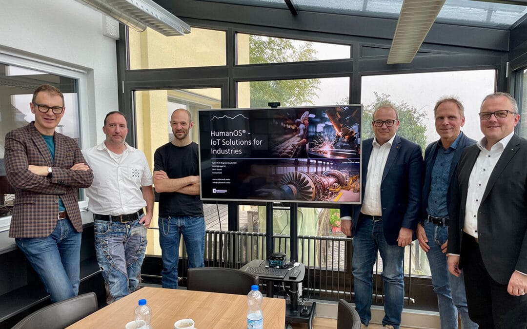Firmenbesuch Cybertech Engineering GmbH Gwatt
