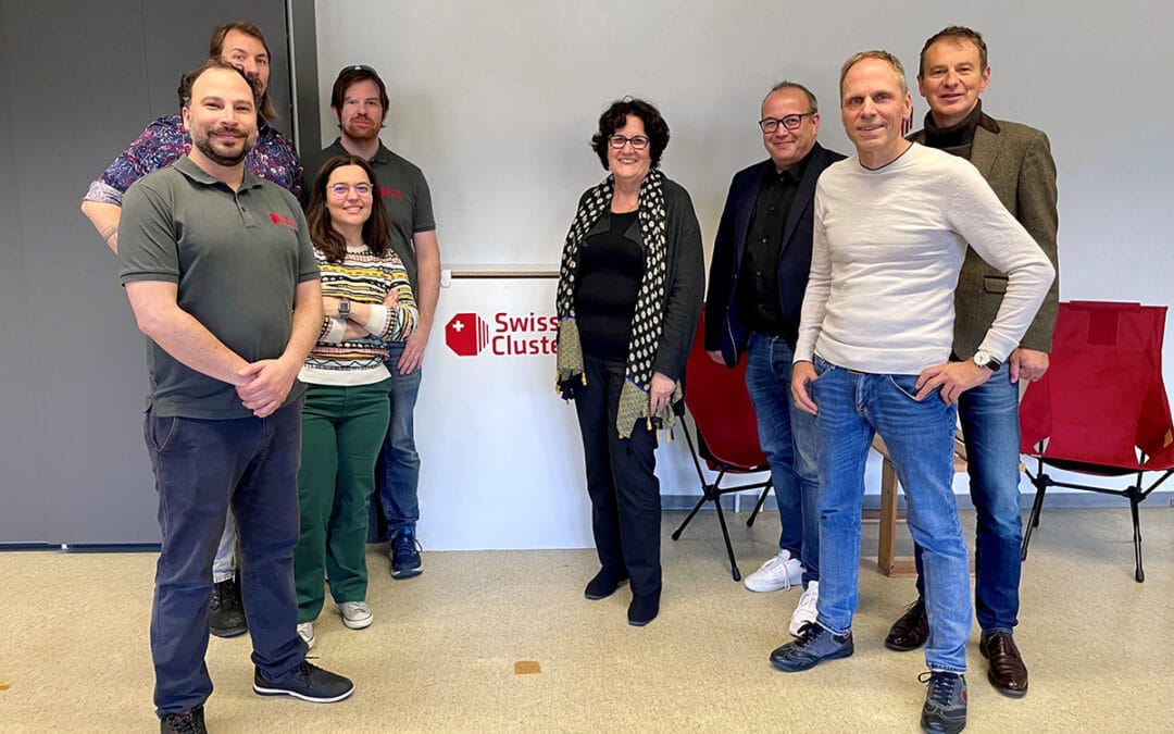 Firmenbesuch bei Swiss Cluster AG