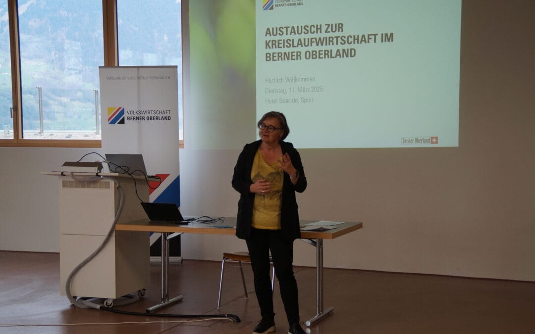 Inspirierender Austausch zur Kreislaufwirtschaft im Berner Oberland