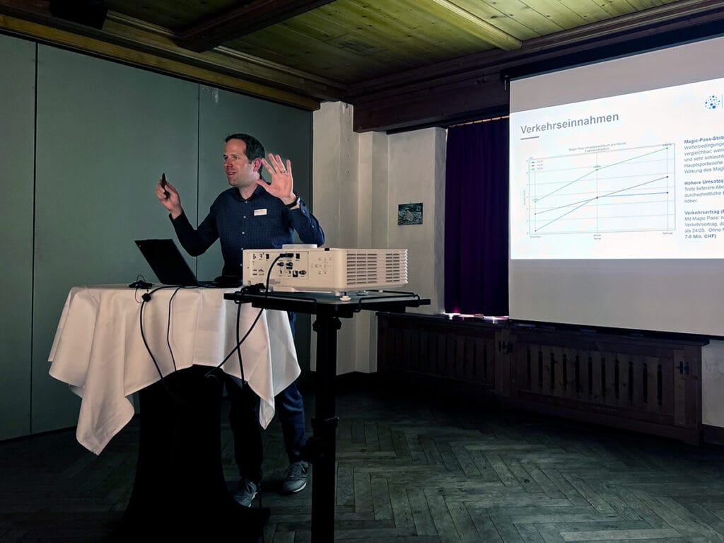 Matthias In-Albon am berneroberland.dialog in Saanen.