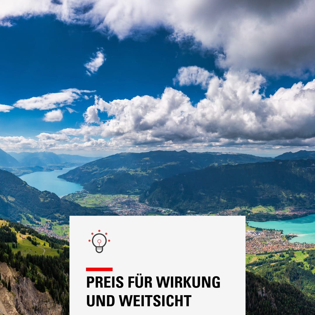 Visual Innovationspreise Berner Oberland Ausschreibung