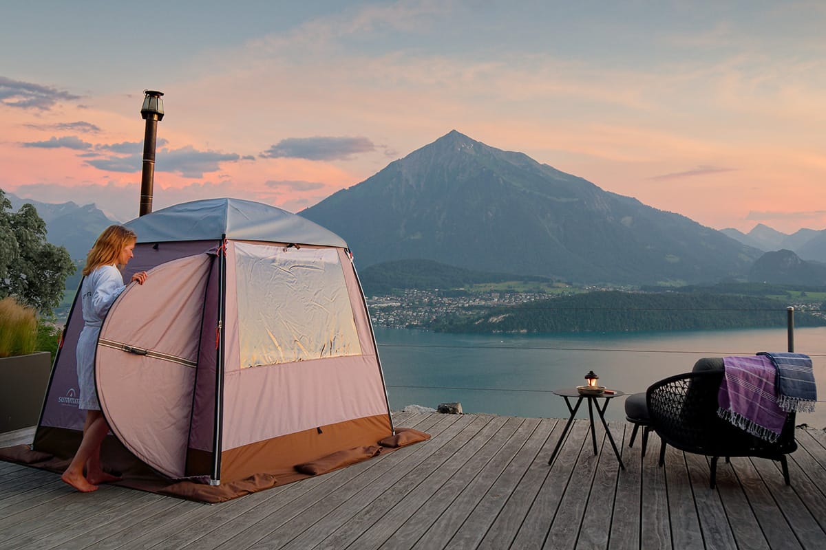 Summita – Die Schweizer Zeltsauna aus Thun Summita – Die Schweizer Zeltsauna aus Thun